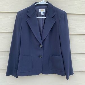 Navy work blazer